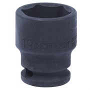 Головка торцевая ударная шестигранная 3/8", 19 мм KING TONY 353519M TONY