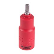 Насадка (бита) торцевая диэлектрическая 1/2", HEX, 6 мм, L = 75 мм KING TONY 4025VE06 TONY