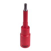 Насадка (бита) торцевая диэлектрическая 1/2", HEX, 6 мм, L = 120 мм KING TONY 4035VE06 TONY