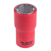 Головка торцевая диэлектрическая шестигранная 1/2", 19 мм KING TONY 4335VE19M TONY