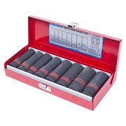 Набор ударных глубоких торцевых головок 1/2", шестигранные, 1/2"-15/16", 8 предметов KING TONY 4410SP TONY