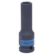 Головка торцевая ударная глубокая шестигранная 1/2", 11 мм KING TONY 443511M TONY