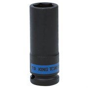 Головка торцевая ударная глубокая шестигранная 1/2", 19 мм KING TONY 443519M TONY