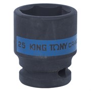 Головка торцевая ударная шестигранная 1/2", 25 мм KING TONY 453525M TONY