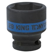 Головка торцевая ударная шестигранная 1/2", 29 мм KING TONY 453529M TONY