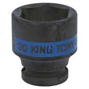 Головка торцевая ударная шестигранная 1/2", 30 мм KING TONY 453530M TONY