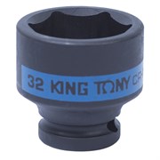 Головка торцевая ударная шестигранная 1/2", 32 мм KING TONY 453532M TONY