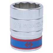 Головка торцевая стандартная двенадцатигранная 3/4", 29 мм KING TONY 633029M TONY