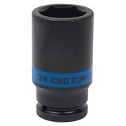 Головка торцевая ударная глубокая шестигранная 3/4", 34 мм KING TONY 643534M TONY