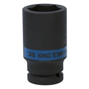 Головка торцевая ударная глубокая шестигранная 3/4", 36 мм KING TONY 643536M TONY
