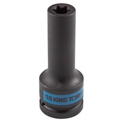 Головка торцевая ударная глубокая TORX Е-стандарт 3/4", E18, L = 110 мм KING TONY 647518M TONY
