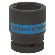 Головка торцевая ударная шестигранная 3/4", 32 мм KING TONY 653532M TONY