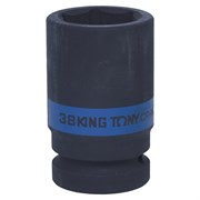 Головка торцевая ударная глубокая шестигранная 1", 38 мм KING TONY 843538M TONY