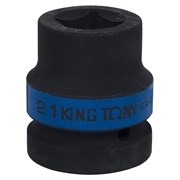 Головка торцевая ударная четырехгранная 1", 21 мм, футорочная KING TONY 851421M TONY