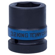Головка торцевая ударная шестигранная 1", 32 мм KING TONY 853532M TONY