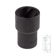 Головка для поврежденного крепежа 1/2", 24 мм KING TONY 9TD403-24M Tony