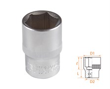 Головка торцевая стандартная шестигранная 1/2", 19 мм AFFIX AF00040019 AF00040019