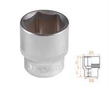 Головка торцевая стандартная шестигранная 1/2", 30 мм AFFIX AF00040030 AF00040030