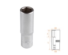 Головка торцевая глубокая шестигранная 3/8", 14 мм AFFIX AF00130014 AF00130014