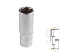 Головка торцевая глубокая шестигранная 3/8", 16 мм AFFIX AF00130016 AF00130016