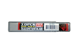 Комплект сменных пилок для лобзиков, 24 зуба, Bi-metal, 10 шт MIGHTY SEVEN QD-924 SEVEN