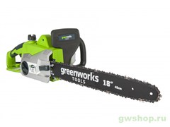 Пила цепная электрическая 2000W GREENWORKS GCS2046 Greenworks 20037 Пила цепная электрическая 2000W GREENWORKS GCS2046 Greenworks 20037