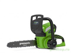Пила цепная аккумуляторная G-MAX 40V GREENWORKS G40CS30 Greenworks 20117 Пила цепная аккумуляторная G-MAX 40V GREENWORKS G40CS30 Greenworks 20117