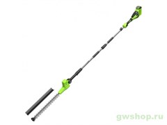 Кусторез штанговый аккумуляторный GREENWORKS 40V G40PH511 без АКБ и ЗУ Greenworks 2302007 Кусторез штанговый аккумуляторный GREENWORKS 40V G40PH511 без АКБ и ЗУ Greenworks 2302007