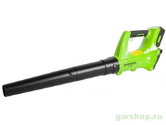 Воздуходув аккумуляторный 24V GREENWORKS G24AB Greenworks 2402207 Воздуходув аккумуляторный 24V GREENWORKS G24AB Greenworks 2402207