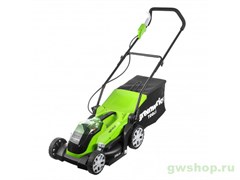 Газонокосилка аккумуляторная G-MAX 40V GREENWORKS G40LM35 Greenworks 2501907 Газонокосилка аккумуляторная G-MAX 40V GREENWORKS G40LM35 Greenworks 2501907