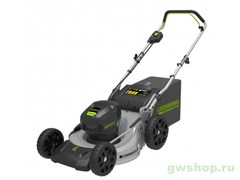 Газонокосилка аккумуляторная GD-82 82V GREENWORKS GD82LM46 Greenworks 2502407 Газонокосилка аккумуляторная GD-82 82V GREENWORKS GD82LM46 Greenworks 2502407