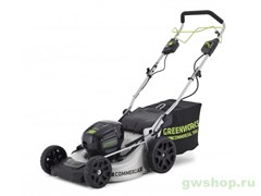 Газонокосилка самоходная аккумуляторная GD-82 82V GREENWORKS GC82LM51SP Greenworks 2502607 Газонокосилка самоходная аккумуляторная GD-82 82V GREENWORKS GC82LM51SP Greenworks 2502607