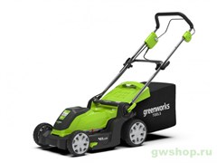 Газонокосилка электрическая 1200W GREENWORKS GLM1241 Greenworks 2505207 Газонокосилка электрическая 1200W GREENWORKS GLM1241 Greenworks 2505207
