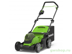 Газонокосилка аккумуляторная 24V GREENWORKS G24X2LM41 Greenworks 2512607 Газонокосилка аккумуляторная 24V GREENWORKS G24X2LM41 Greenworks 2512607