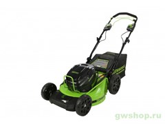 Газонокосилка самоходная аккумуляторная 82V GREENWORKS GC82LM51SP2 Greenworks 2515907 Газонокосилка самоходная аккумуляторная 82V GREENWORKS GC82LM51SP2 Greenworks 2515907