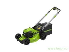 Газонокосилка аккумуляторная Самоходная 40V GREENWORKS GD40LM48SP Без АКБ и Зу Greenworks 2517407 Газонокосилка аккумуляторная Самоходная 40V GREENWORKS GD40LM48SP Без АКБ и Зу Greenworks 2517407