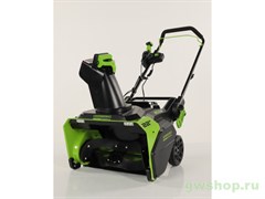 Снегоуборщик GREENWORKS GD82ST 82V (56 см) бесщёточный аккумуляторный Greenworks 2602507 Снегоуборщик GREENWORKS GD82ST 82V (56 см) бесщёточный аккумуляторный Greenworks 2602507
