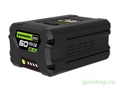 Аккумулятор GD-60 60V GREENWORKS G60B6 Greenworks 2924307 Аккумулятор GD-60 60V GREENWORKS G60B6 Greenworks 2924307