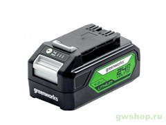 Аккумулятор G-24 24V GREENWORKS G24B4II Greenworks 2938407 Аккумулятор G-24 24V GREENWORKS G24B4II Greenworks 2938407