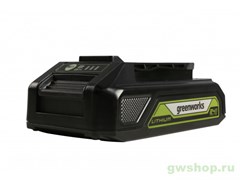 Аккумулятор G-24 24V GREENWORKS G24USB2 2 А.ч Greenworks 2939207 Аккумулятор G-24 24V GREENWORKS G24USB2 2 А.ч Greenworks 2939207