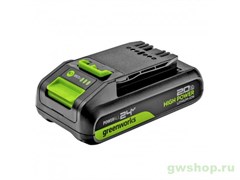 Аккумулятор 2 Ah Greenworks High Power 24V G24HP2 2957707 Greenworks 2957707 Аккумулятор 2 Ah Greenworks High Power 24V G24HP2 2957707 Greenworks 2957707
