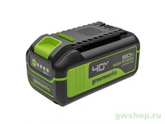 Аккумулятор 5 Ah Greenworks High Power 40V G40HP5 Greenworks 2958607 Аккумулятор 5 Ah Greenworks High Power 40V G40HP5 Greenworks 2958607