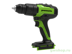 Дрель-шуруповерт аккумуляторная 24V GREENWORKS GD24DD35 Greenworks 3704007