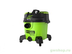 Пылесос строительный GREENWORKS G120WDV 220V Greenworks 4701207 Пылесос строительный GREENWORKS G120WDV 220V Greenworks 4701207