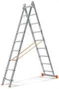 Двухсекционная лестница Эйфель Гранит 2х9