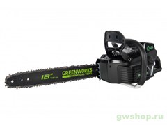 Пила цепная аккумуляторная GD-82 82V GREENWORKS GС82CSK25 с АКБ 2,5 Ач и ЗУ Greenworks 2001607UA Пила цепная аккумуляторная GD-82 82V GREENWORKS GС82CSK25 с АКБ 2,5 Ач и ЗУ Greenworks 2001607UA