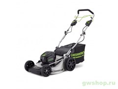Газонокосилка аккумуляторная GD-82 82V GREENWORKS GC82LM51K5 c АКБ 5АЧ и ЗУ Greenworks 2502007UB Газонокосилка аккумуляторная GD-82 82V GREENWORKS GC82LM51K5 c АКБ 5АЧ и ЗУ Greenworks 2502007UB