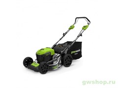 Газонокосилка аккумуляторная GREENWORKS GD40LM46SPK5 40V c 1хАКБ 5 Ач и ЗУ Greenworks 2506807UG Газонокосилка аккумуляторная GREENWORKS GD40LM46SPK5 40V c 1хАКБ 5 Ач и ЗУ Greenworks 2506807UG