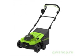 Аэратор-скарификатор аккумуляторный GREENWORKS GD40SC38IIK4 c 1хАКБ 4Ач и ЗУ Greenworks 2517607UB Аэратор-скарификатор аккумуляторный GREENWORKS GD40SC38IIK4 c 1хАКБ 4Ач и ЗУ Greenworks 2517607UB