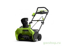 Снегоуборщик аккумуляторный G-MAX 40V GREENWORKS GD40STK6 Greenworks 2600007UF Снегоуборщик аккумуляторный G-MAX 40V GREENWORKS GD40STK6 Greenworks 2600007UF